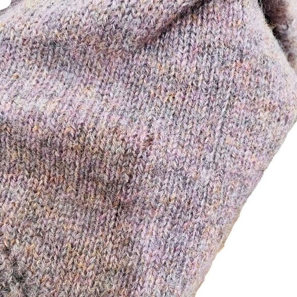 Outback Red Cardigan Womens L Marled Dark Lavender Grandpa VNeck Button Closure - Picture 3 of 14